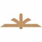 Ekena Millwork Redmond Smooth Timber Gable Bracket, Western Red Cedar, 72"W x 24"H x 1 1/2"D x 5 1/2"F, 8/12 Pitch GBW072X24X0206RED00SWR - alternate 1